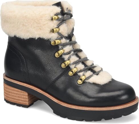 KORK-EASE Women's Winslet Boot: Warm and Cozy Shearling Winter Boots with Comfortable Lining, Supportive Footbed, High-Traction Outsole and Optimal Fit for Women in Kuwait