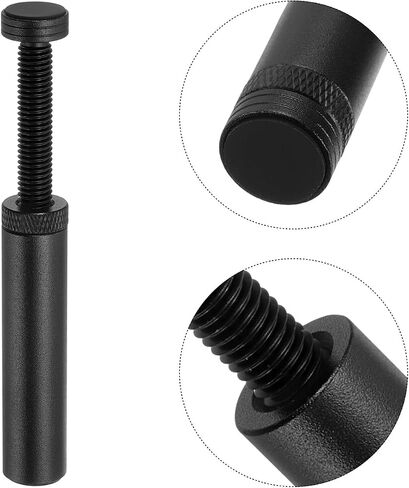 MECCANIXITY Graphics Card GPU Support Bracket, GPU Stand Holder 25-36mm Adjustable for Desktop Video Card with Level, Aluminum Black Pack of 2 in Saudi Arabia