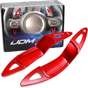 iJDMTOY Sports Blue Euro Aluminum Paddle Shifter Extensions Compatible with Mini Cooper 2007-14 R55 R56 R57 R58 R59 R60 R61