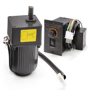 250W 5K 110V Adjustable Variable Gear Reducer Motor AC Gear Motor with Speed Controller for Industry 0-270RPM/min