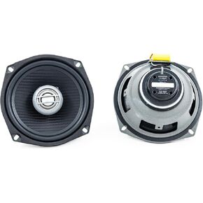 Kenwood Excelon XM50R Motorcycle Speakers (Pair), 5.25" 2-Way Coaxial Rear Speakers for 1998-2013 Harley Motorcycles, 300W, 2-Ohm Impedance, Injection-Molded Polypropylene Cone & PEI Dome Tweeter