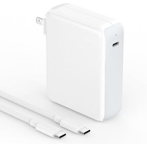 Charger for MacBook Pro 16 14 inch 2023 2022 2021 M3 M2 M1, 2022 2023 2024 MacBook Air 13 15 inch, iPad pro M4 iPad air M2, 140W USB C Power Adapter with 6.6FT Braided USB-C Cable