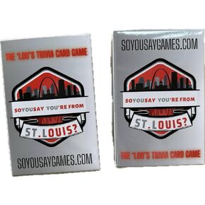 SoYouSay You from St. Louis? Trivia Drinking Card Game