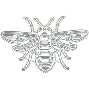 Bee Metal Cutting Dies Stencil DIY Scrapbooking Album Stamp Paper Card Embossing Decor Crafts