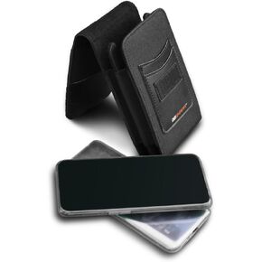 2 - Dual Phone Case for Two Phones, One Case Two Phones, Universal Dual-Cellphone Holster & Belt Clip/Loop, Double Phone Case, Fits All iPhone, Android Samartphones, Phone Holder for Belt