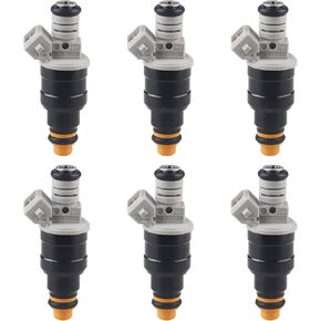 JDMON Compatible with Fuel Injector Ford F150 F350 Lincoln Continental 3.8L 4.9L 6 Cyl 1990-1995 Replace 0280150941 F1ZE-B4