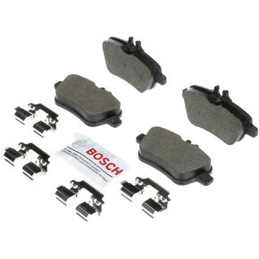 BOSCH BC1646 QuietCast Premium Ceramic Disc Brake Pad Set - Compatible With Select Infiniti QX30; Mercedes-Benz B Electric Drive, B250, B250e, CLA250, GLA250, SLC300, SLK250, SLK300, SLK350; REAR