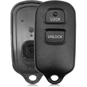 Replacement Key Fob Shell Case, Key Fob Keyless Entry Remote Shell Case Compatible with Toyota Tundra Celica Echo FJ Cruiser Highlander Prius Rav4 HYQ12BAN, HYQ12BBX