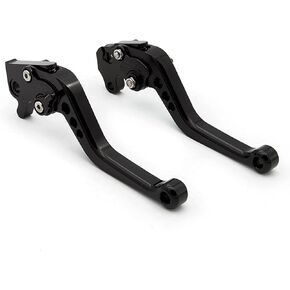 CNC Clutch Brake Levers for CB500F/CBR500R/CB500X 2022, REBEL/CMX 500/300 2017-2023, VTX1300 2003-2008,Fury/VTX1300CX 2009-2018, CBR 600 F2,F3,F4,F4i 1991-2007 Short