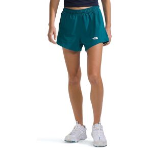 THE NORTH FACE Women's Wander Performance Short, Blue Moss, Medium Regular