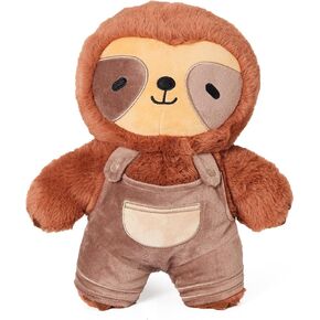Sloth Stuffed Animal Plush Toys Pillow Cute Doll Perfect Sloth Gift for Boys Girls Kits Soft and Huggable Sloth Toys for Babies Children Birthday Valentines Christmas 11 Inches
