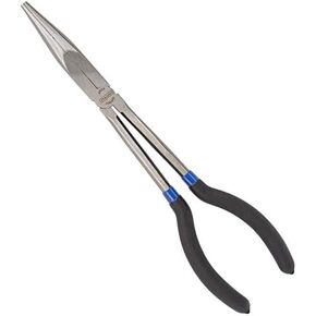 Edward Tools Long Needle Nose Pliers 11" - Extra Long Reach Extended Pliers - Tapered Jaw for Working in Tight Spaces - Heavy Duty Rust Resistant Steel