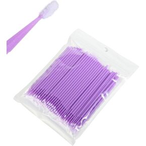Touch Up Paint Brushes,Car Accessories Micro Applicator Brush,100Pcs Automotive Use Repair Paint Brushes,Auto Car Detailing,1.5mm Disposable Micro Applicators for Car Paint Chip Repair