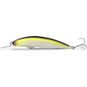 X68 Jerkbait for Bass, Minnow Lures, Suspending & Sinking Jerk Baits, Long Casting Magnetic Boost System, VMC Barbarian 8570 or BKK Treble Hooks, Pro Fishing Lures for Bass, Walleye, Trout