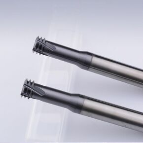 Metric thread Milling cutter Solid carbide for stainless steel Thread Angle 60 Degrees CNC for Metal Working Replace Taps-(5pcs M3×0.5)