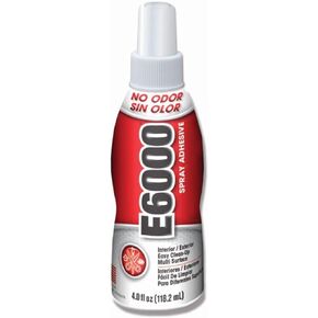E6000 Multi-Purpose Spray Adhesive, No Size, White
