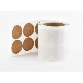 – 100 Pack of Premium Self-Adhesive 2-Inch Cork Coasters Round – 2" Self-Adhesive Cork Circles – Premium Cork Discs for Coasters and DIY Craft Projects in Saudi Arabia