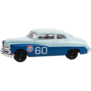 Collectibles Greenlight 41145-B Gulf Oil Special Edition Series 2-1950 Mercury Eight Coupe #60 1/64 Scale, Blue