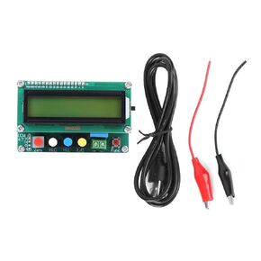 Oumefar High Reliability Inductance Capacitance Meter Portable Small Volume LC-100-A Digital Capacitance Meter for Measuring Capacitance