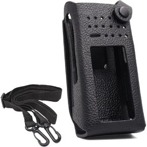 XPR7550 Radio Display Nylon Carry Case for XPR7550 XPR7550e XPR7580 XPR7580e DGP5550 APX900 Portable Radio with Fixed Belt Loop PMLN5844/PMLN5845