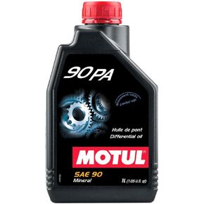 Motul 111922 90 PA Transmission Gear Box Fluid Lubricant Oil Limited Slip Differential Mineral Car Motorcycle 1 Liter