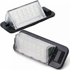 LED License Plate Lights Compatible with [Bimmer 3-series E36 1992-1998 318i 318is 318ti 320i 323i 325i 325is 328i 328is M3] 18 SMD 6500K White Tag Lamps Replacement