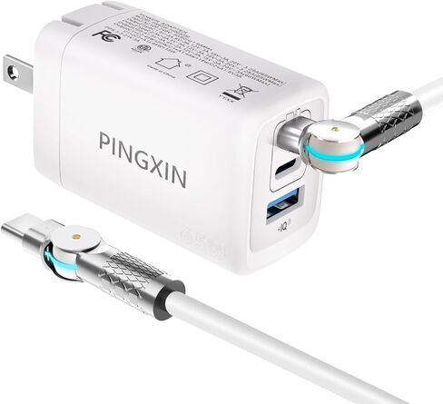 USB C Charger 65W Wall Charger,(GaN III)3 Port Fast Charging Station,65W Foldable Wall Charger Adapter for MacBook Pro/Air,HP,ThinkPad,Dell XPS,iPhone 15/14,Pro,iPad Pro/Air,Galaxy S23,Steam Deck,etc in Saudi Arabia