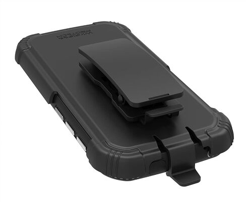 Case compatible with CAT S42 and CAT S42 H+, Secure fit, Quick Release Latch and Heavy Duty Swivel Belt Clip Holster (Black) in Saudi Arabia