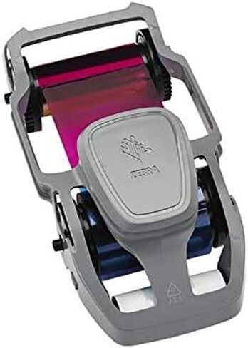 Zebra ZC100 LT ID Card Printer - Complete Supplies Package with CloudBadging Software, Blank Cards, and Ribbon in Saudi Arabia