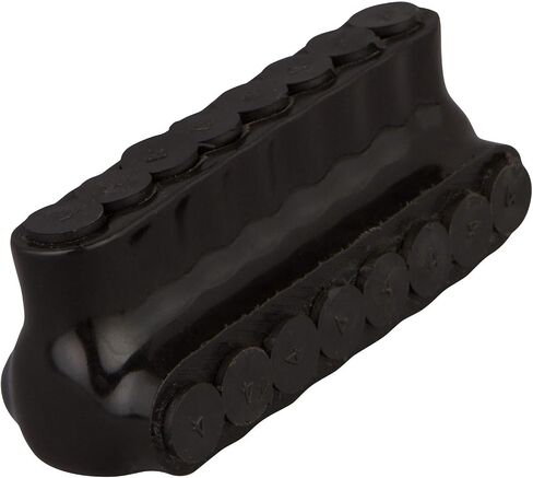 Morris Products Black Insulated Multi-Cable Connector – 3 Wire Ports, 2/0-6 Wire Range, 3/16 Allen Hex – 1.90“ L x 1.85" H – Single Entry – Small Wire Range (97533) in Saudi Arabia