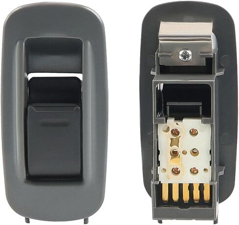 Rear Door Window Switch Compatible with Toyota Tacoma 2.7L L4 and 4.0l V6 2005 2006 2007 2008 2009 2010 2011 2012, Power Window Switch Rear Left or Right, Replacement for 84810AA010B2, 901-354 in Saudi Arabia