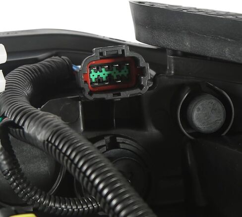 مصباح أمامي هالوجين متوافق مع 2016 2017 2018 2019 Nissan Sentra بديل مباشر للمصابيح الأمامية السوداء NI2503244 (جانب الركاب) in Kuwait