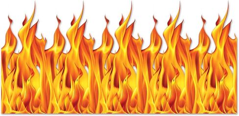 Beistle Flame Backdrop in Saudi Arabia