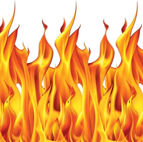 Beistle Flame Backdrop in Saudi Arabia