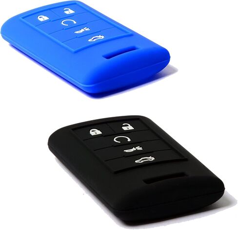 Key FOB Silicone Case Cover for Cadillac ATS CTS DTS STS XTS ATS SRX, C7 Corvette in Saudi Arabia