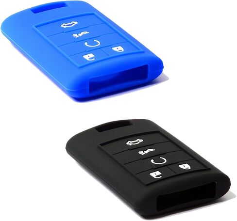Key FOB Silicone Case Cover for Cadillac ATS CTS DTS STS XTS ATS SRX, C7 Corvette in Saudi Arabia
