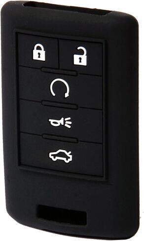 Key FOB Silicone Case Cover for Cadillac ATS CTS DTS STS XTS ATS SRX, C7 Corvette in Saudi Arabia