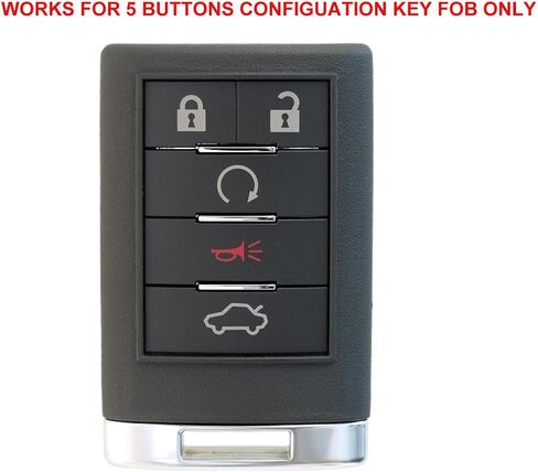 Key FOB Silicone Case Cover for Cadillac ATS CTS DTS STS XTS ATS SRX, C7 Corvette in Saudi Arabia