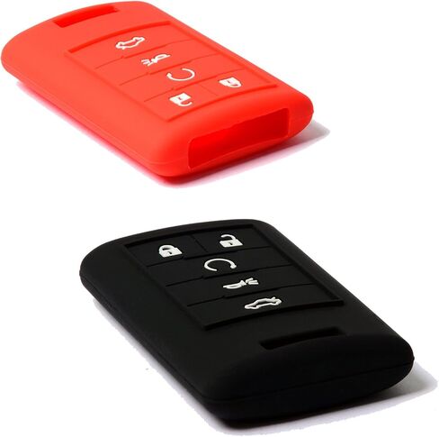 Key FOB Silicone Case Cover for Cadillac ATS CTS DTS STS XTS ATS SRX, C7 Corvette in Saudi Arabia