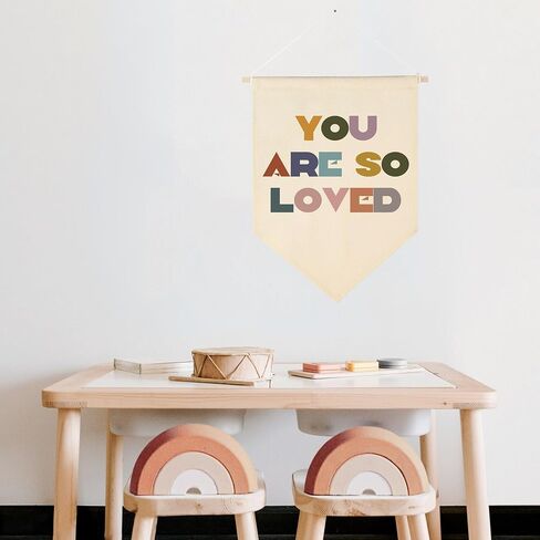 Boho Classroom Decor - Brothers Make The Best Friends - Neutral Classroom Decor - Canvas Banner Welcome Sign for Classroom Nursery Front Door - Positive Gift for Kids - 17.7" x 11.8" in Saudi Arabia