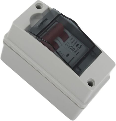 Miniature Circuit Breaker Solar Panels Outdoor Photovoltaic PV Solar Disconnect Switch IP65 Waterproof DIN Rail Enclosure RV Breaker Box Solar DC Isolator Switch for DC500V (20A) in Saudi Arabia