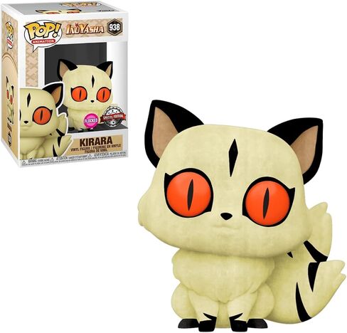 POP Funko Inuyasha Animation Kirara (Flocked) Vinyl Figure Hot Topic Exclusive in Saudi Arabia