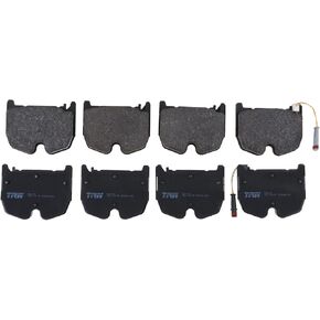 TRW Pro TRH1231 Disc Brake Pad Set For Mercedes-Benz SL55 AMG 2003-2006, Front, And Other Applications