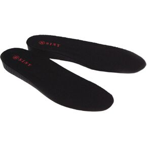 SINY® Womens Full Length Orthotic Shoe Insoles 2cm Height up Heel Pain Flat Feet Foot Carel 0.8" Black Cushion in Kuwait