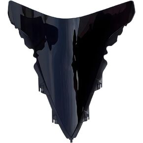 Wind Block Deflector Windshield Double Bubble Windscreen Compatible with Yamaha YZF R1 1000 2009-2014