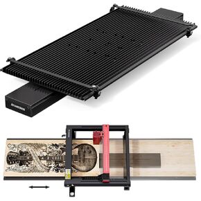 ATOMSTACK R5 Automatic Conveyor Feeder for Laser Engraver, 800*400*40mm Ultra-large Levitating Working Table, Mobile Extension Kit with 400mm/s Max Speed, Support Batch Laser Engraving and Cutting