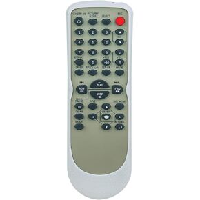 NF109UD Replacement Remote Control Commander Compatible with Sylvania 6727DG CT202SL8 TV/DVD/VCR Combo Player