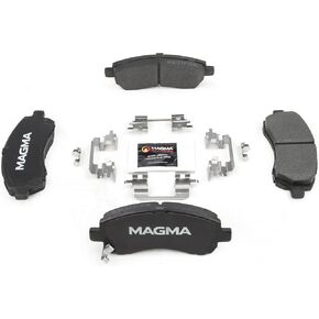 MAGMA Premium PMD722C Ceramic Brake Pads, Front