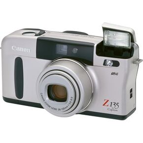 Canon SureShot Z135 35MM Point and Shoot Film Camera with built-in Flash and auto film rewinder as well as zoom lens. (Renewed)