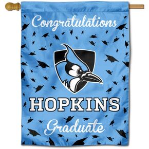 Johns Hopkins Blue Jays Graduation Gift Banner Flag